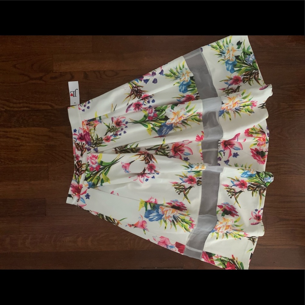 Floral skirt